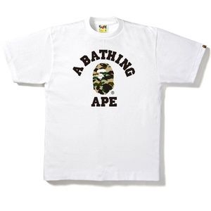 BAPE First Camo College Tee